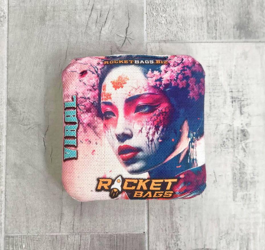 Carpet cornhole bags