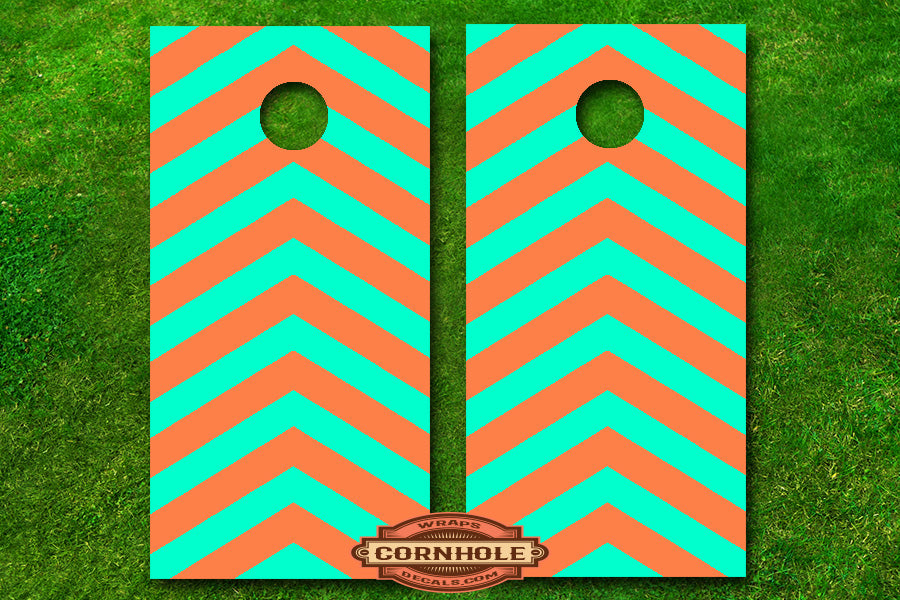 2-color-custom-chevron-stripes-cornhole-board-decals-wraps