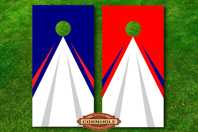 4 Color Cornhole Board Wraps