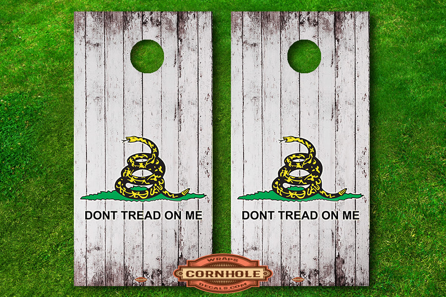 Gadsden Cornhole Board Decals