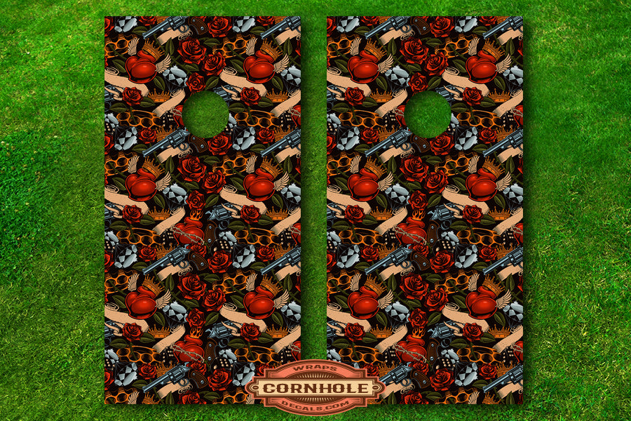 guns-roses-cornhole-decals-wraps
