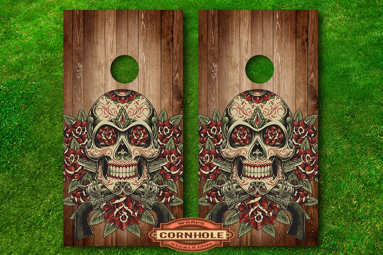 guns-suagar-skulll-wrap-decals