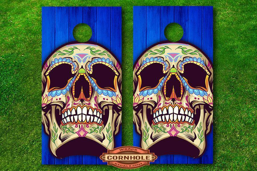 sugar-skulls-cornhole-decals