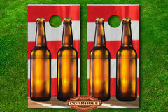 Miller Lite Beer Cornhole Board Decals
