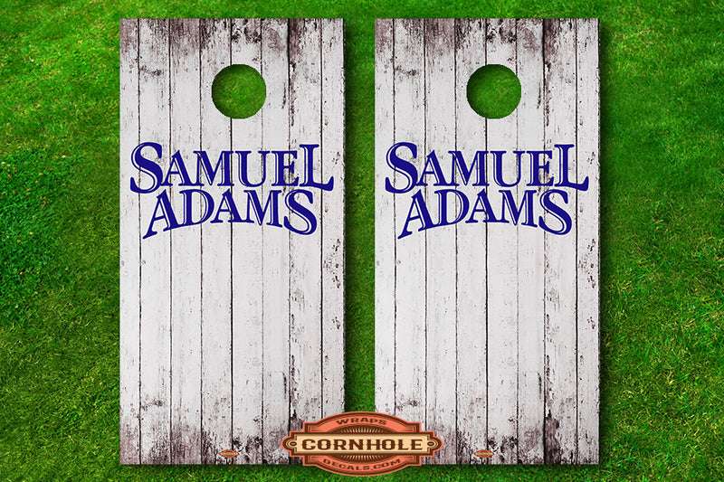 Samuel Adams Cornhole Board Wrap Decals