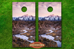 colorful-sunset-mountain-landscape-cornhole-board-wraps