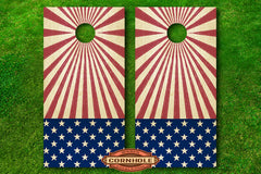 Draped-american-flag-cornhole-board-wrap