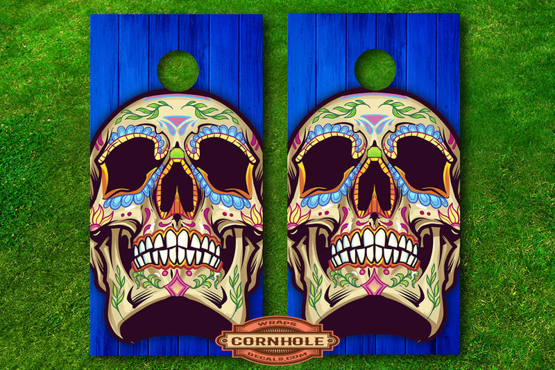 sugar-skulls-cornhole-decals