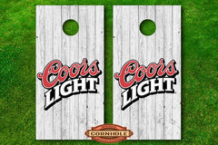 Coors Light Beer Cornhole Wrap Decal